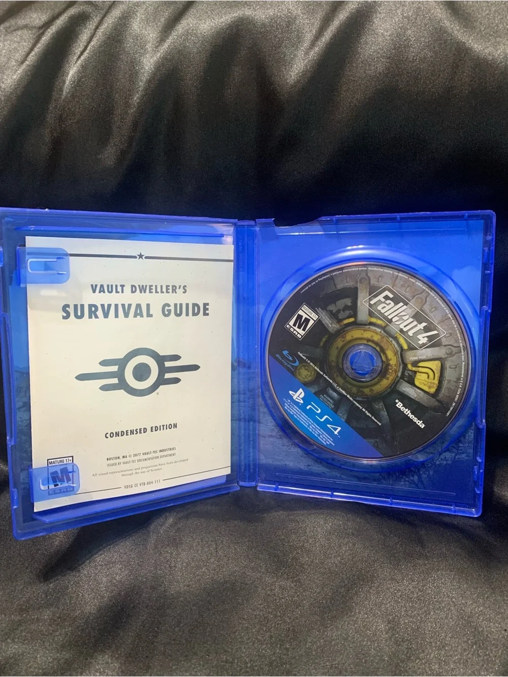 FALLOUT 4 PS4 Video Game Rated M EUC